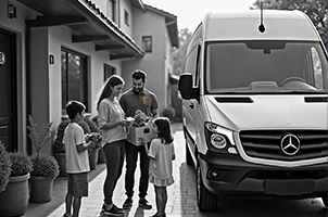 Iconic Deliveries (mainly for Documents, Small Parcels and packages, click & collect store purchases, boxes, Groceries, or Food that can be done in our standard vehicles)